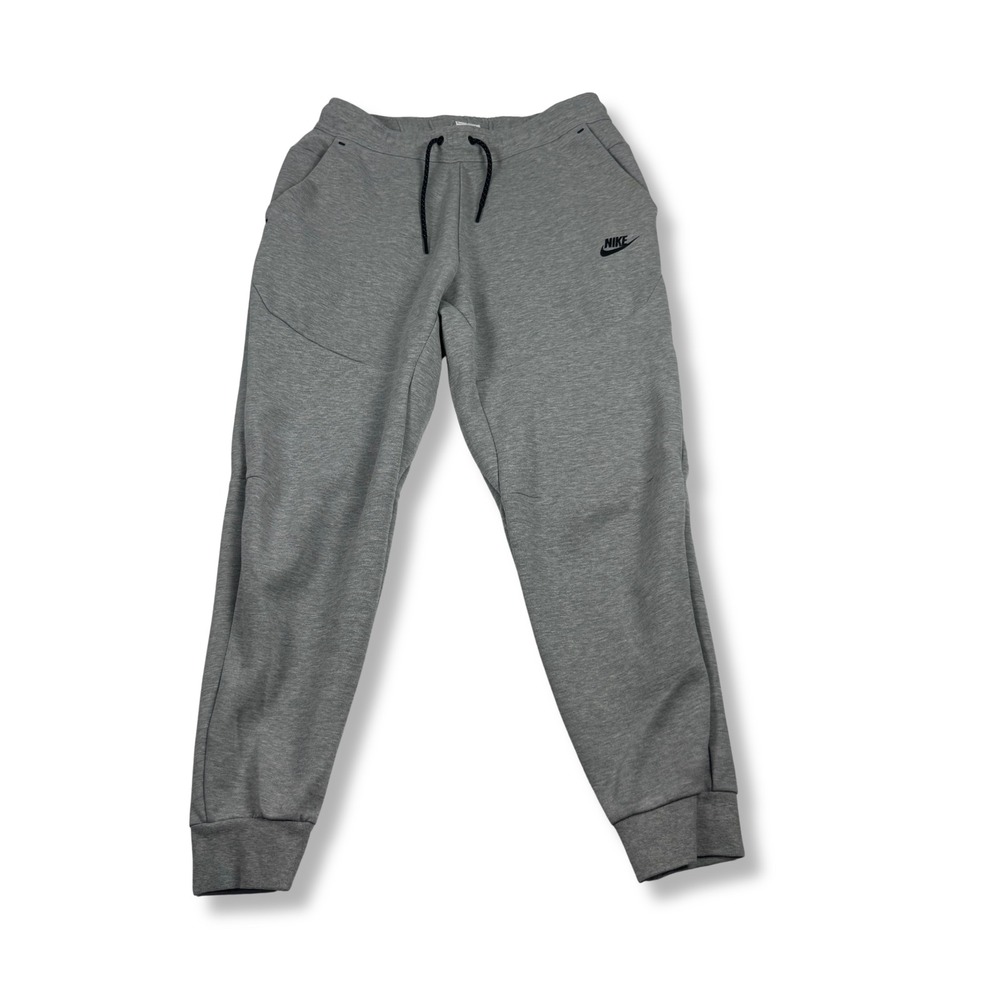 Nike Tech Fleece Joggers CU4495-063 Tapered Sweatpants Mens Grey Medium
